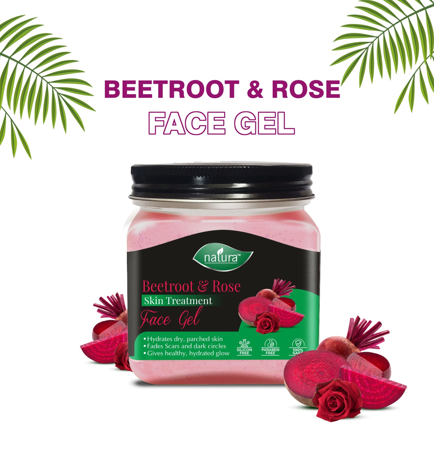 Beetroot & Rose Face Gel