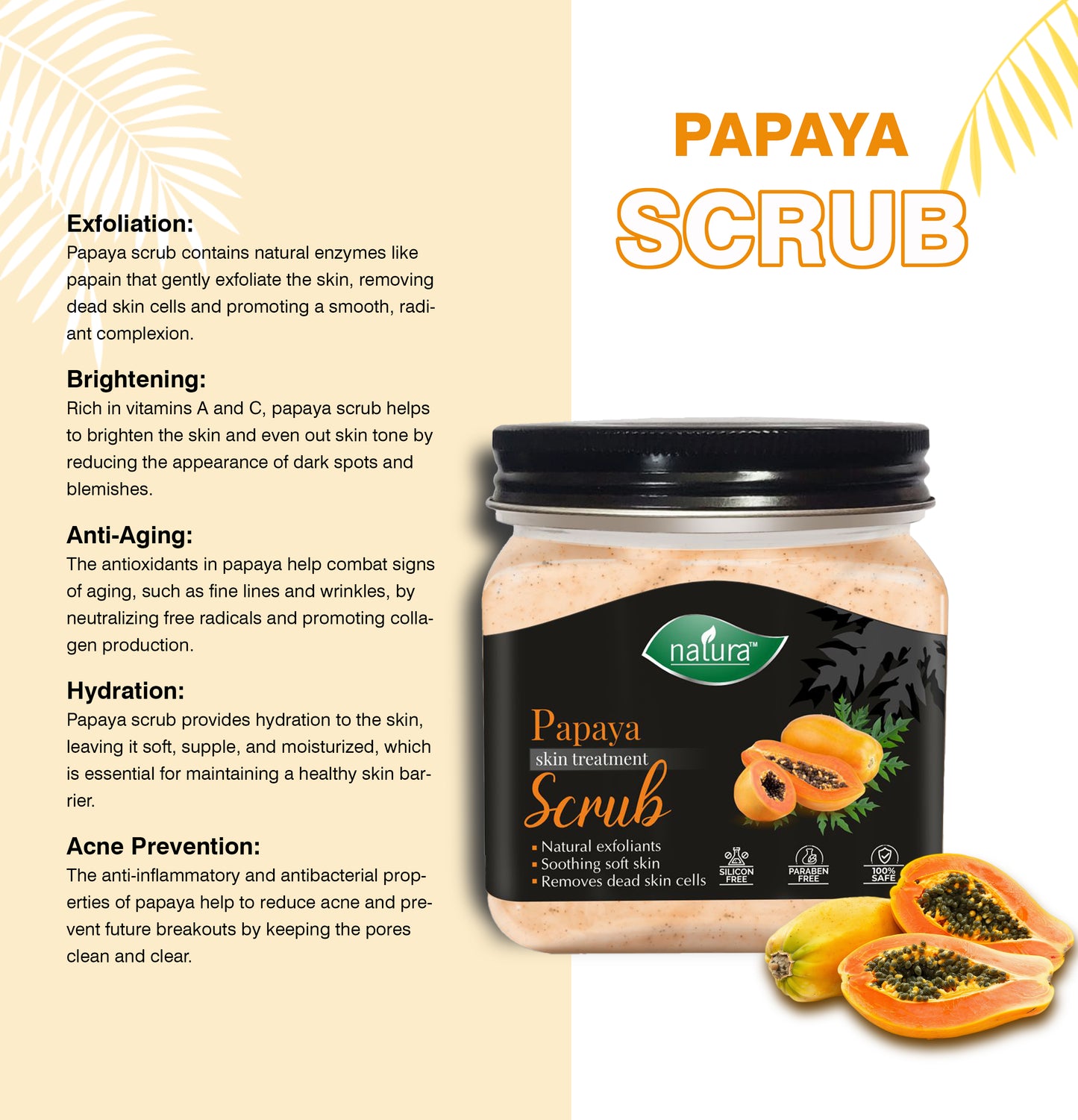 Papaya Face Scrub