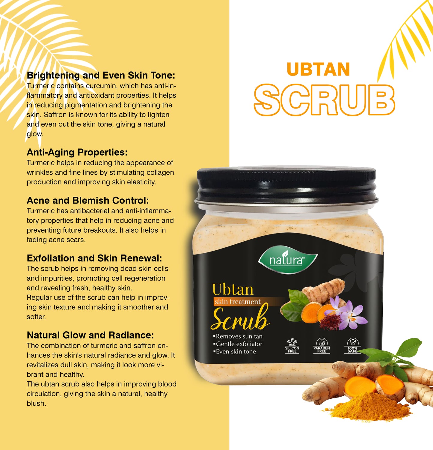 Ubtan Face Scrub