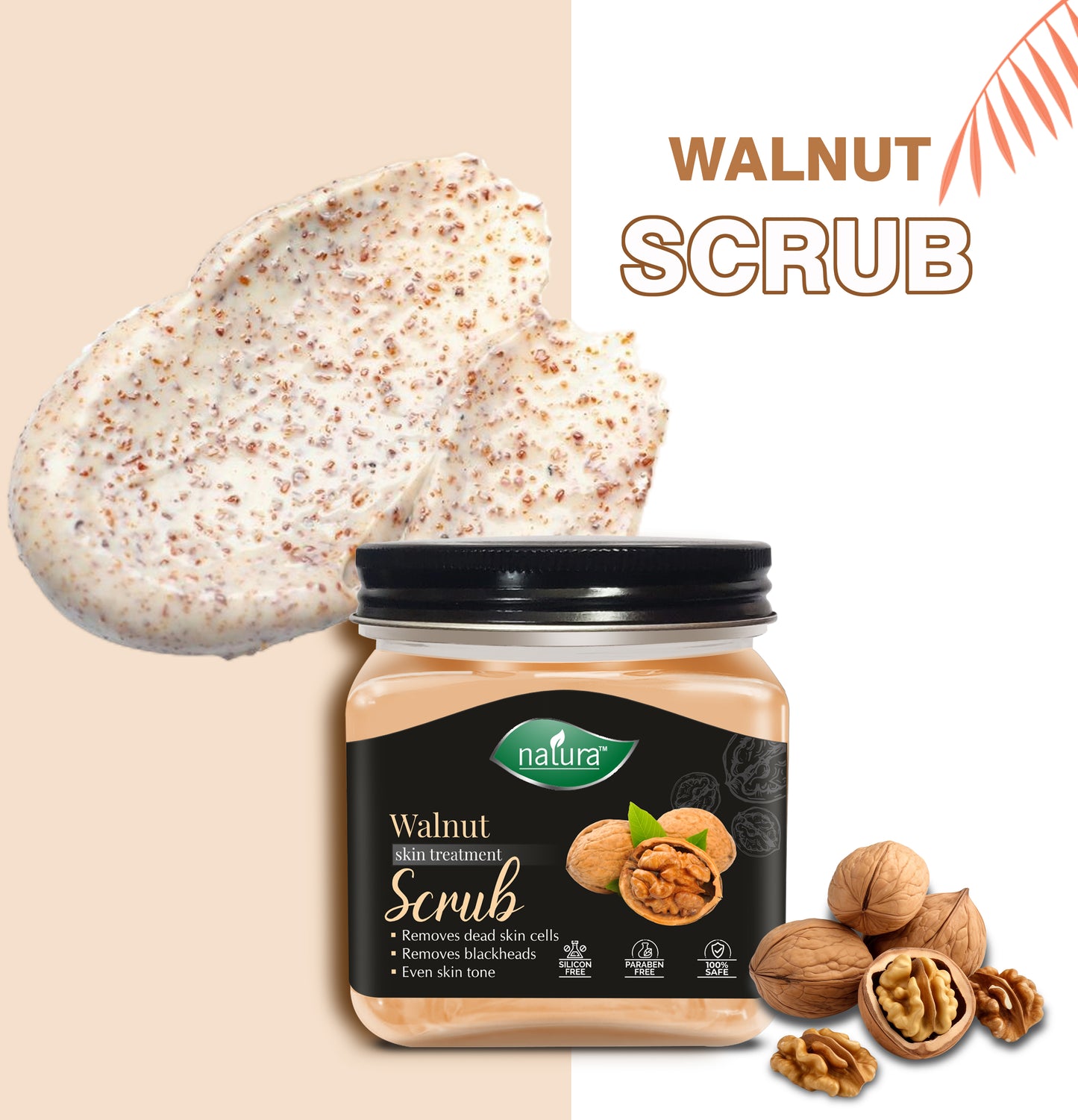 Walnut Face Scrub