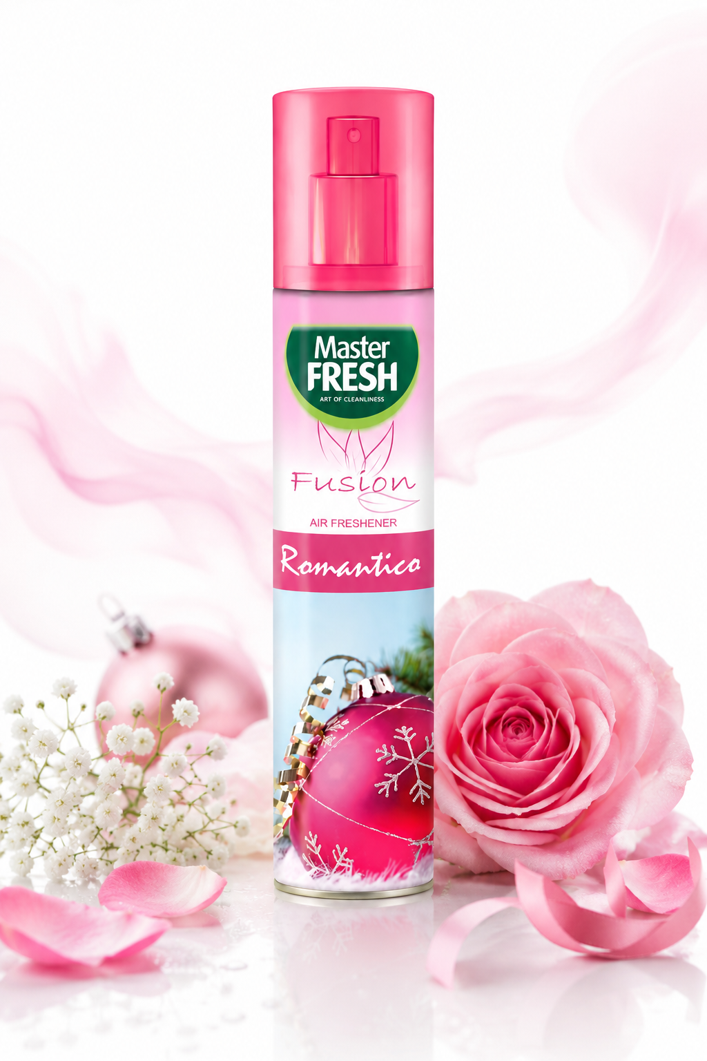 Master Fresh Fusion Romantica Air Freshener – Premium Long Lasting Room Freshener Spray