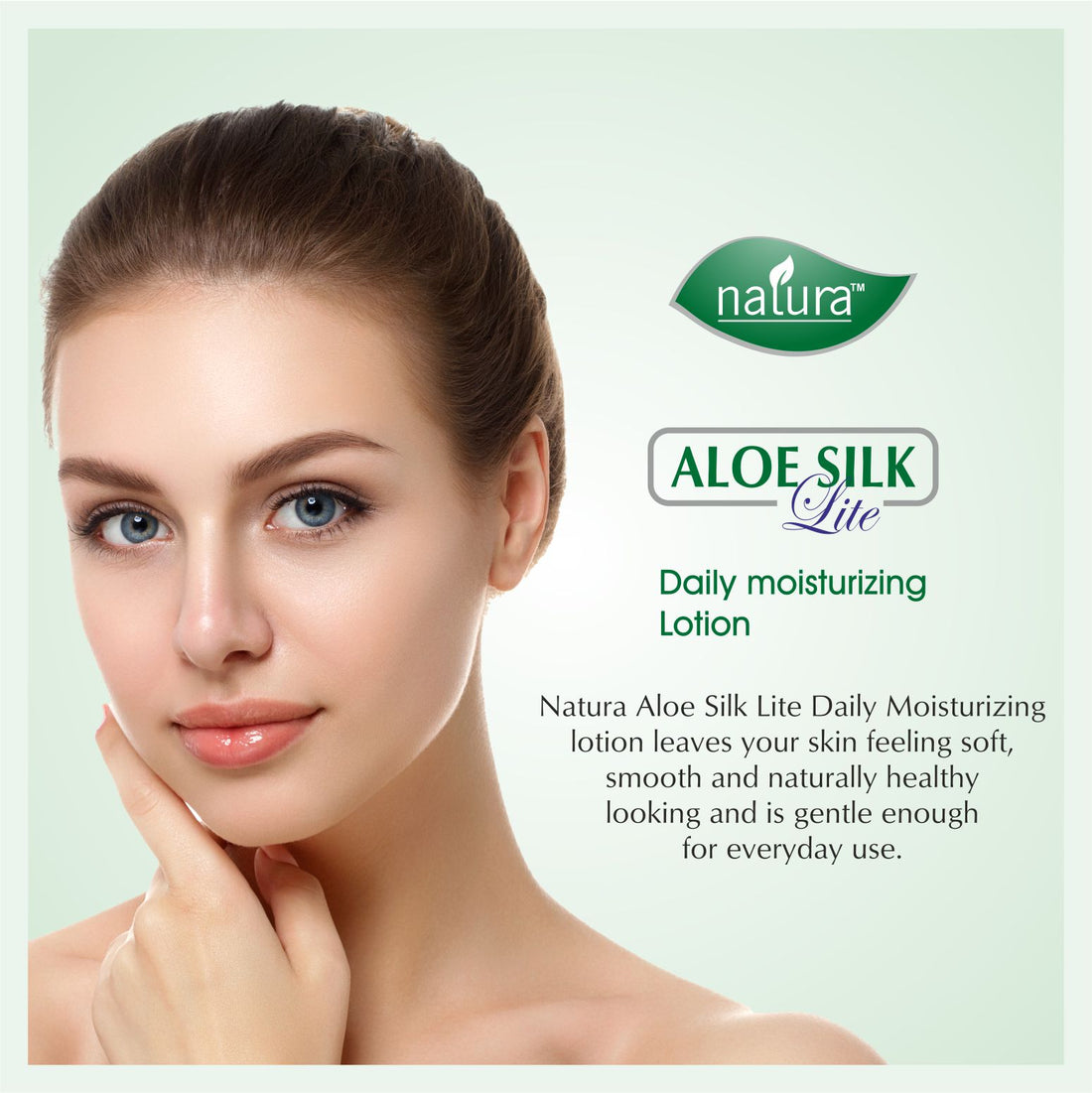 NATURA ALOE SILK DAILY MOISTURIZING LOTION ( NON GREASY )