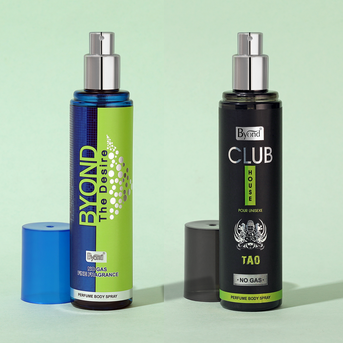 Byond Club House No Gas Deodorant, Perfume Body Spray, Long Lasting Deo For Men And Women (Tao & Desire, 120Ml)