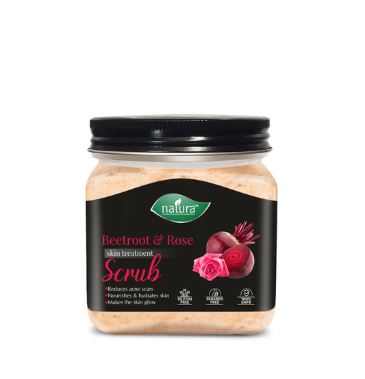 Beetroot & Rose Face Scrub