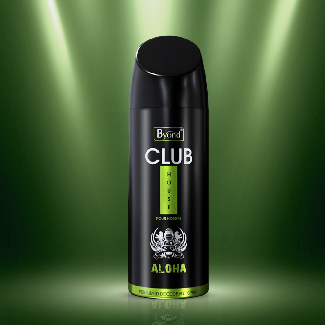 Byond Club House Deodorant, Perfume Body Spray, Long Lasting Deodorant for Men ( Aloha )