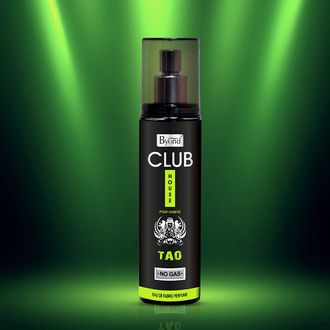 Byond Club House No Gas Deodorant, Perfume Body Spray, Long Lasting Perfume for Men and Women ( Tao )