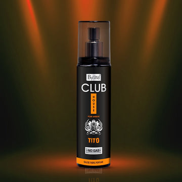 Byond Club House No Gas Deodorant, Perfume Body Spray, Long Lasting Perfume for Men and Women ( Tito )