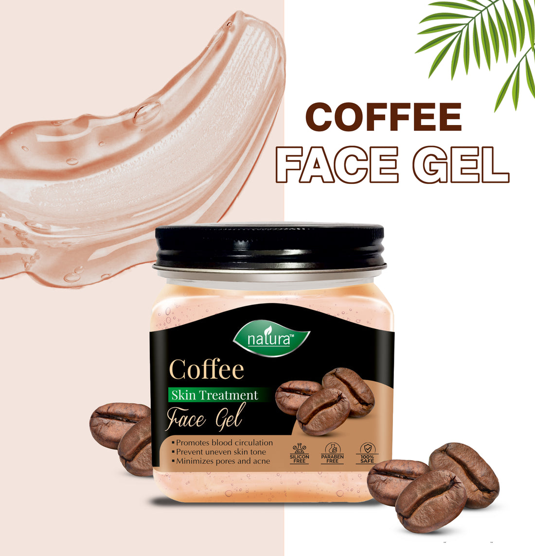 NATURA COFFEE SKIN TREATMENT FACE GEL