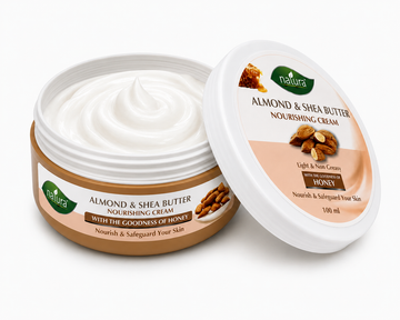 Natura Almond & Shea Butter Nourishing Cream with Honey – 100ml