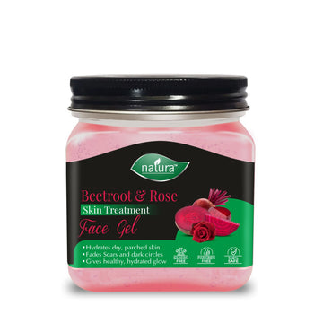 NATURA BEETROOT & ROSE SKIN TREATMENT FACE GEL