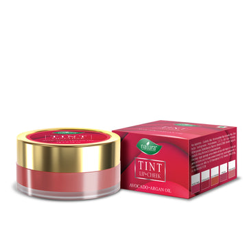 Natura Lip & Cheek Tint With Richness of Jojoba Oil, Argon Oil And Vitamin E For Lips, Blush & Eyeshadow ( Irish Nude )