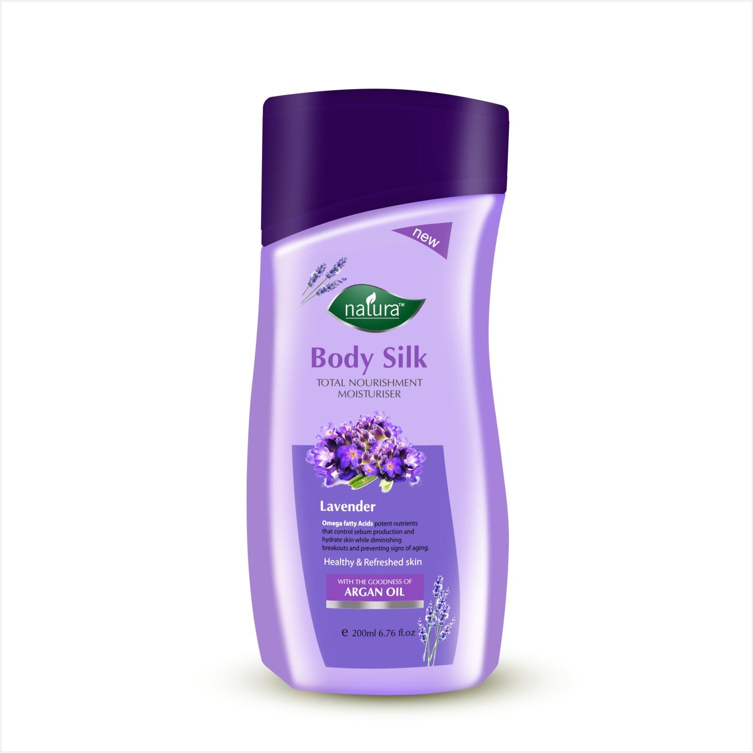 Natura Body Silk Total Nourishment Moisturiser With Lavender