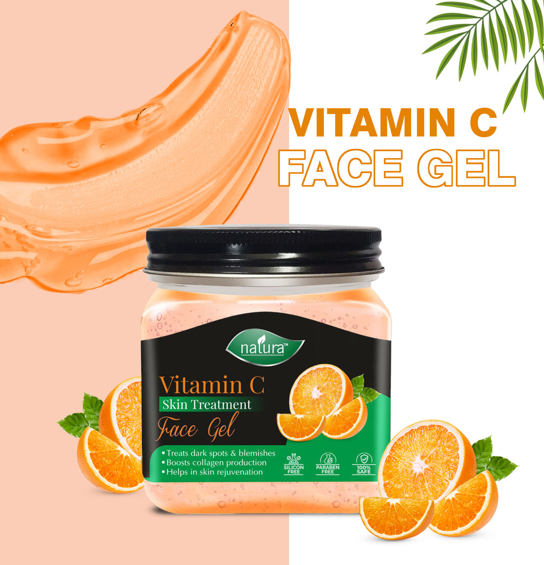 NATURA VITAMIN-C SKIN TREATMENT FACE GEL