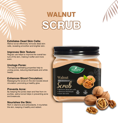 Walnut Face Scrub