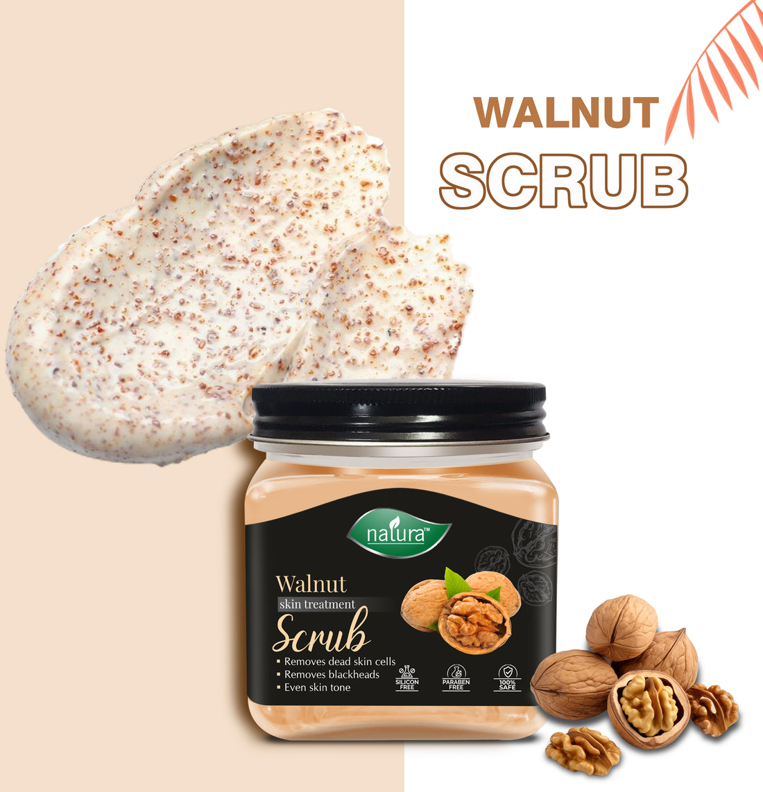 NATURA WALNUT SKIN TREATMENT SCRUB