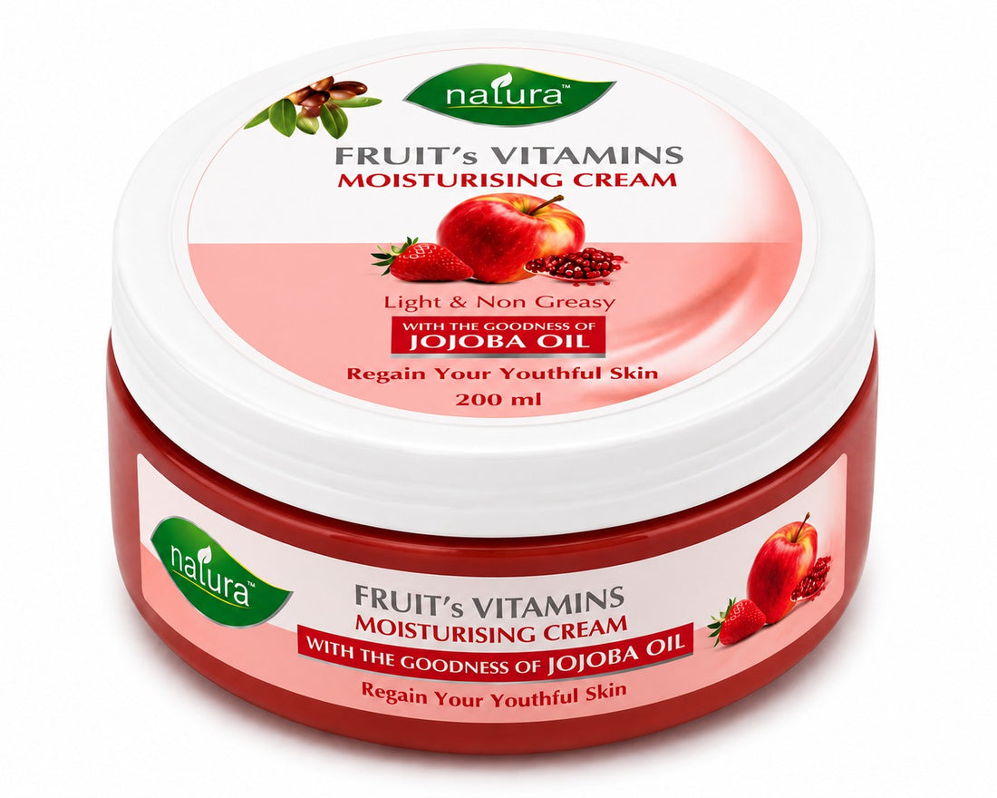 Natura Fruits Vitamins Moisturising Cream with JOJOBA OIL-200ml