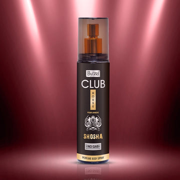 Byond Club House No Gas Deodorant, Perfume Body Spray, Long Lasting Perfume for Men and Women ( Shosha )