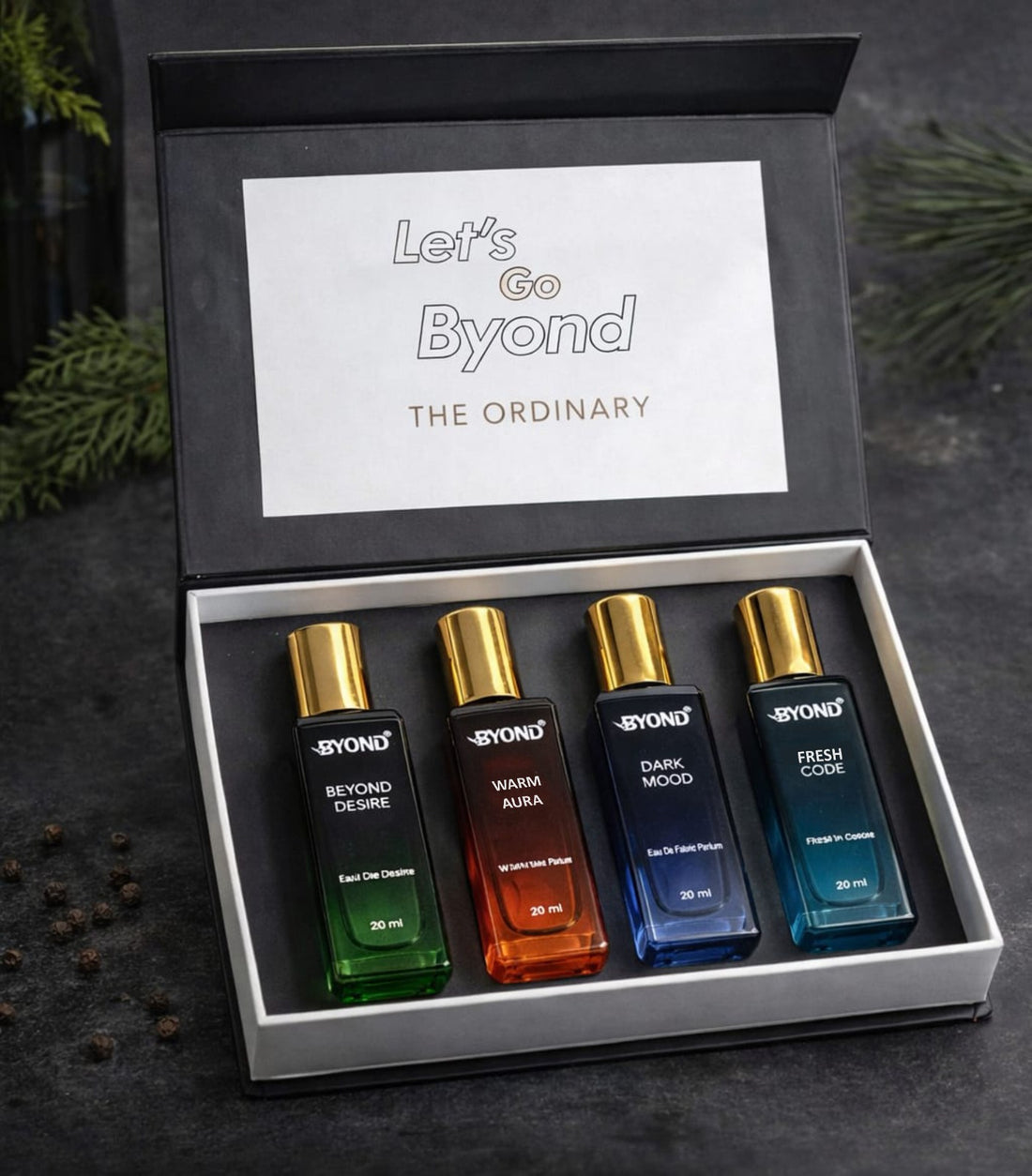 Byond Club House Signature Eau De Parfum Gift Set 4 x 20ml