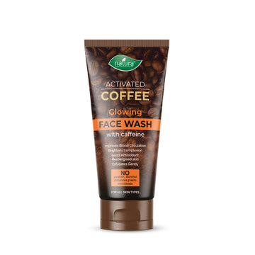 Natura Caffeine Face Wash - With Activated Coffee 150 ml