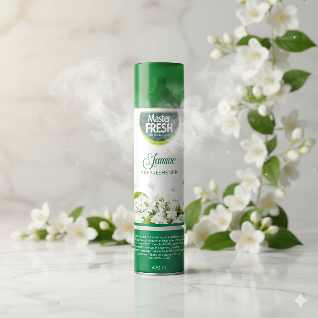 Master Fresh Jasmine Air Freshener Spray (470 ml)
