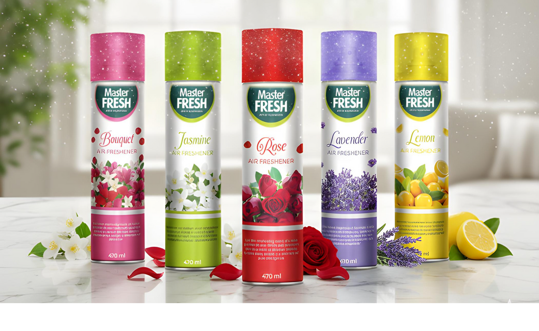 Master Fresh Lavender Air Freshener Spray (470 ml)