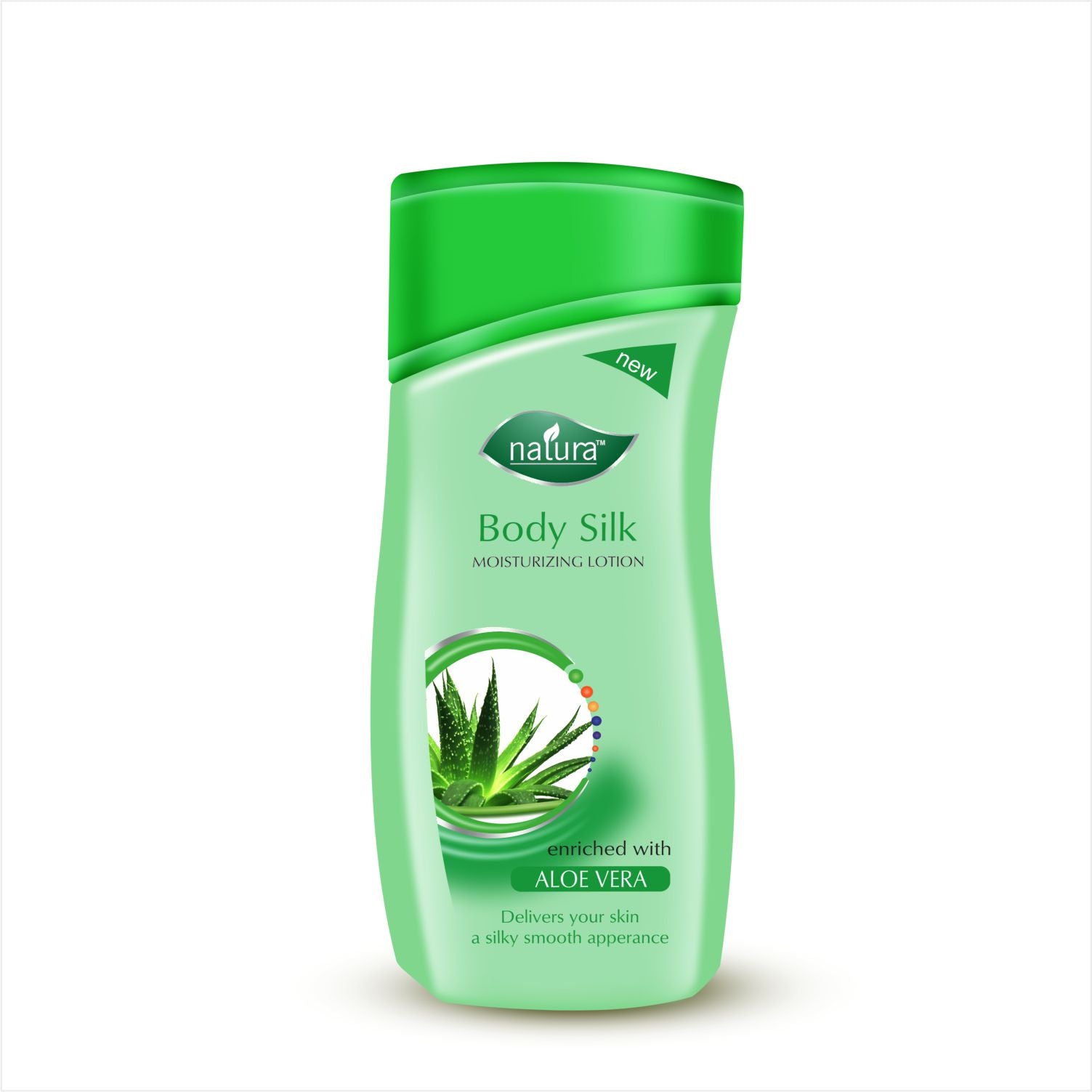 Natura Body Silk Moisturizing Lotion With Aloe Vera