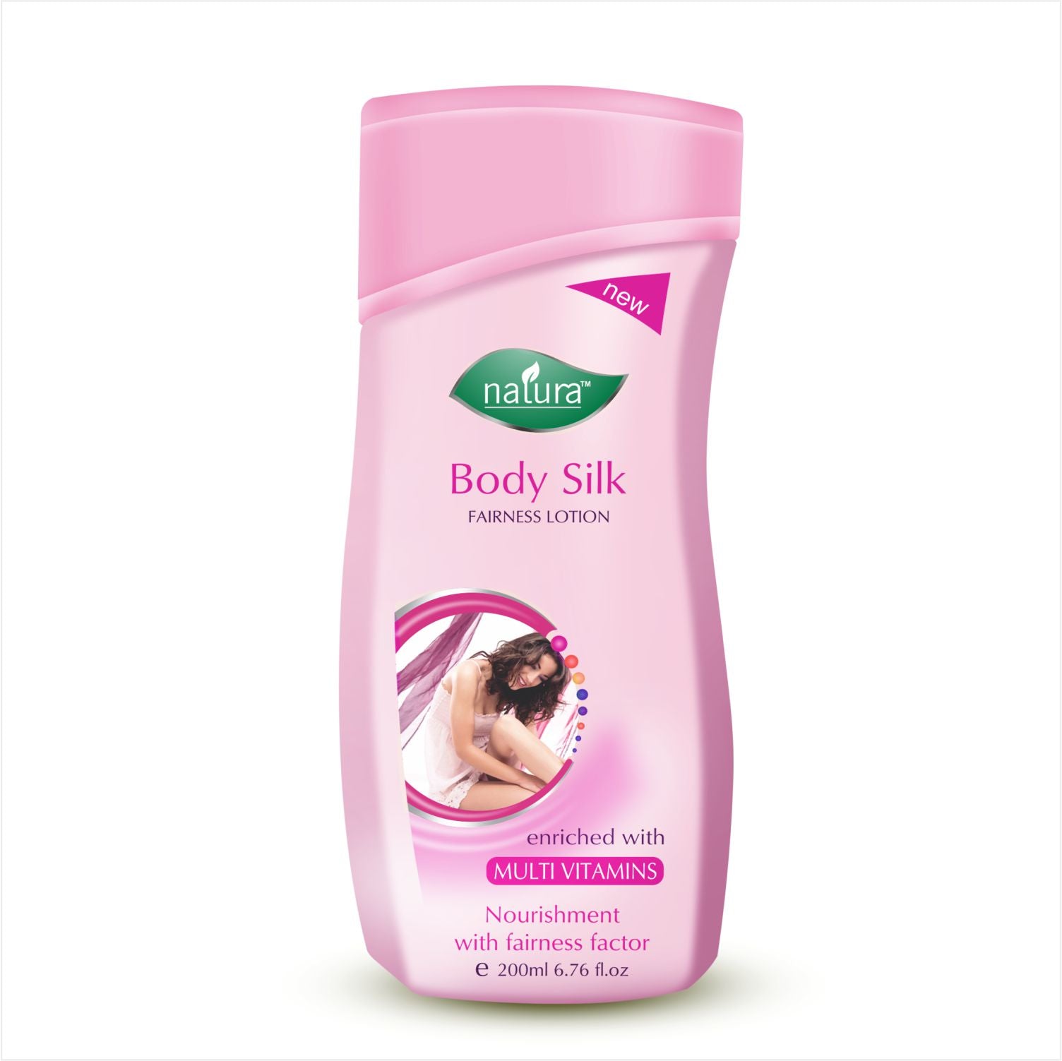 Natura Body Silk Fairness Body Lotion With Multi Vitamins