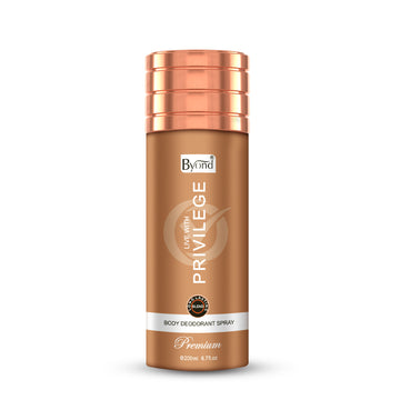 Byond Privilege Body Deodorant Spray – Premium Long-Lasting Freshness